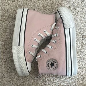 Converse Pink High-Top Sneakers